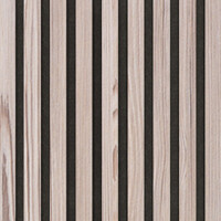 WALLNITE DESIGN LINE cerny filc CPL FLEETWOOD SAMPANSKY 400x400x21