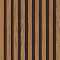 WALLNITE DESIGN LINE cerna HDF kasir DUB 400x400x21