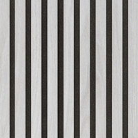 WALLNITE DESIGN LINE cerny filc CPL JILM BILY 400x400x21