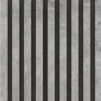 WALLNITE UNIVERSAL LINE cerny filc BETON 400x400x21