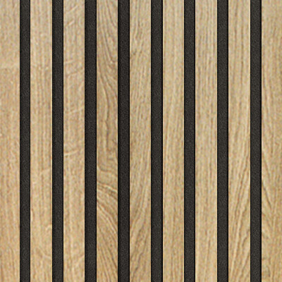 WALLNITE DESIGN LINE cerny filc CPL DUB CORBRIDGE 400x400x21