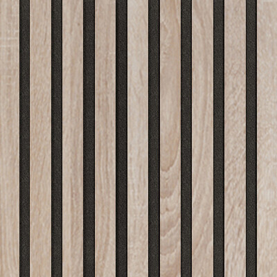 WALLNITE DESIGN LINE cerny filc CPL BARDOLINO 400x400x21