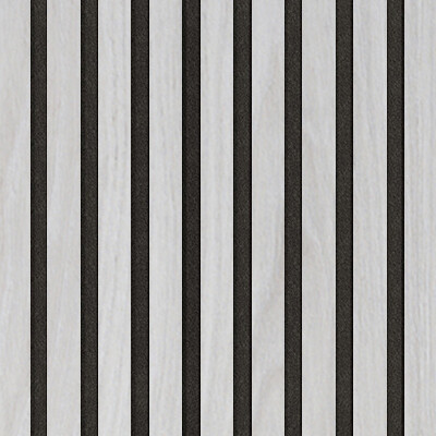 WALLNITE DESIGN LINE cerny filc CPL JILM BILY 400x400x21