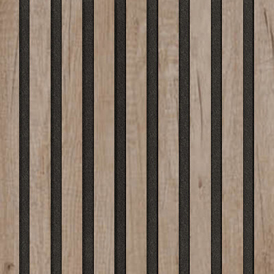 WALLNITE DESIGN LINE cerny filc CPL NATURAL 400x400x21